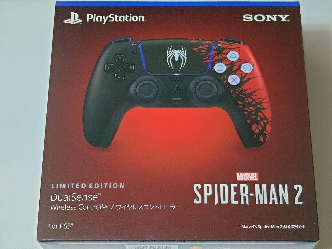 PS5 Marvel's Spider-Man 2 Limited Edition DualSense PS5 Marvel's Spider-Man 2 Limited Edition DualSense