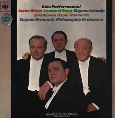 LP Beethoven Gala Performance! / Beethoven Triple Concerto in C major for piano