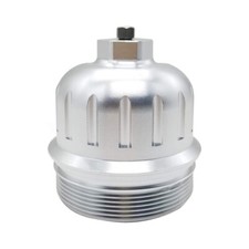 Billet Fuel Filter Housing For 2017-2020 Gm 6.6l L5p For Duramax Dieselsilver