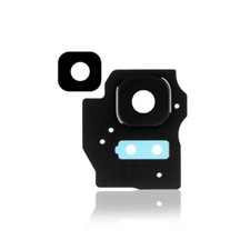 Rear Back Camera Lens w/Frame Replacement for Samsung S8 Plus MIDNIGHT BLACK