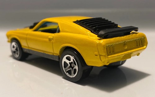 ** HOT WHEELS 1998 FIRST EDITIONS 1970 MUSTANG MACH 1 W/ SHAKER HOOD SCOOP ** - Picture 7 of 11