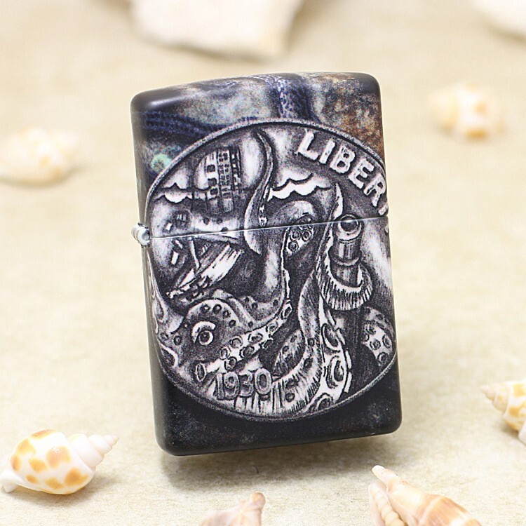 Genuine Zippo Lighter Vintage Unique Windproof Armor Lighters