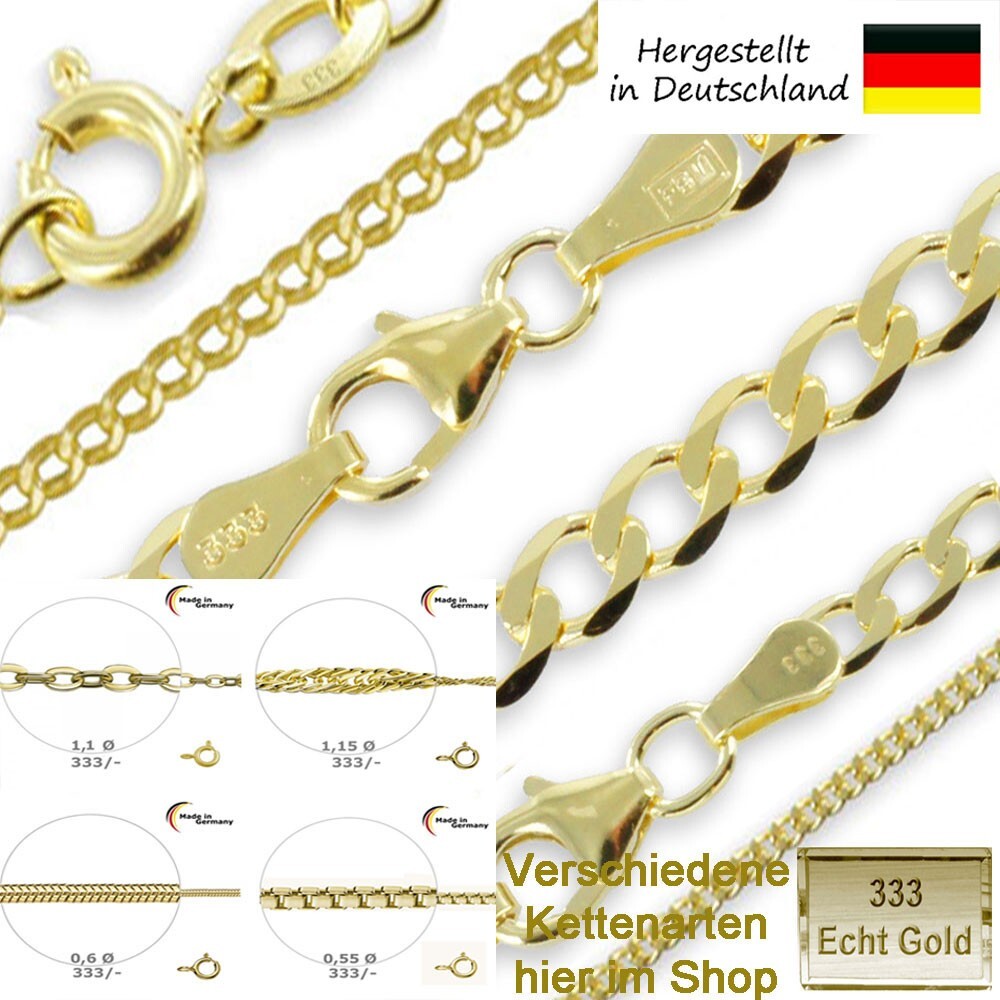 Goldschmuck Schmuck GÃ¼nstig Online Bestellen Echt Goldkette 333