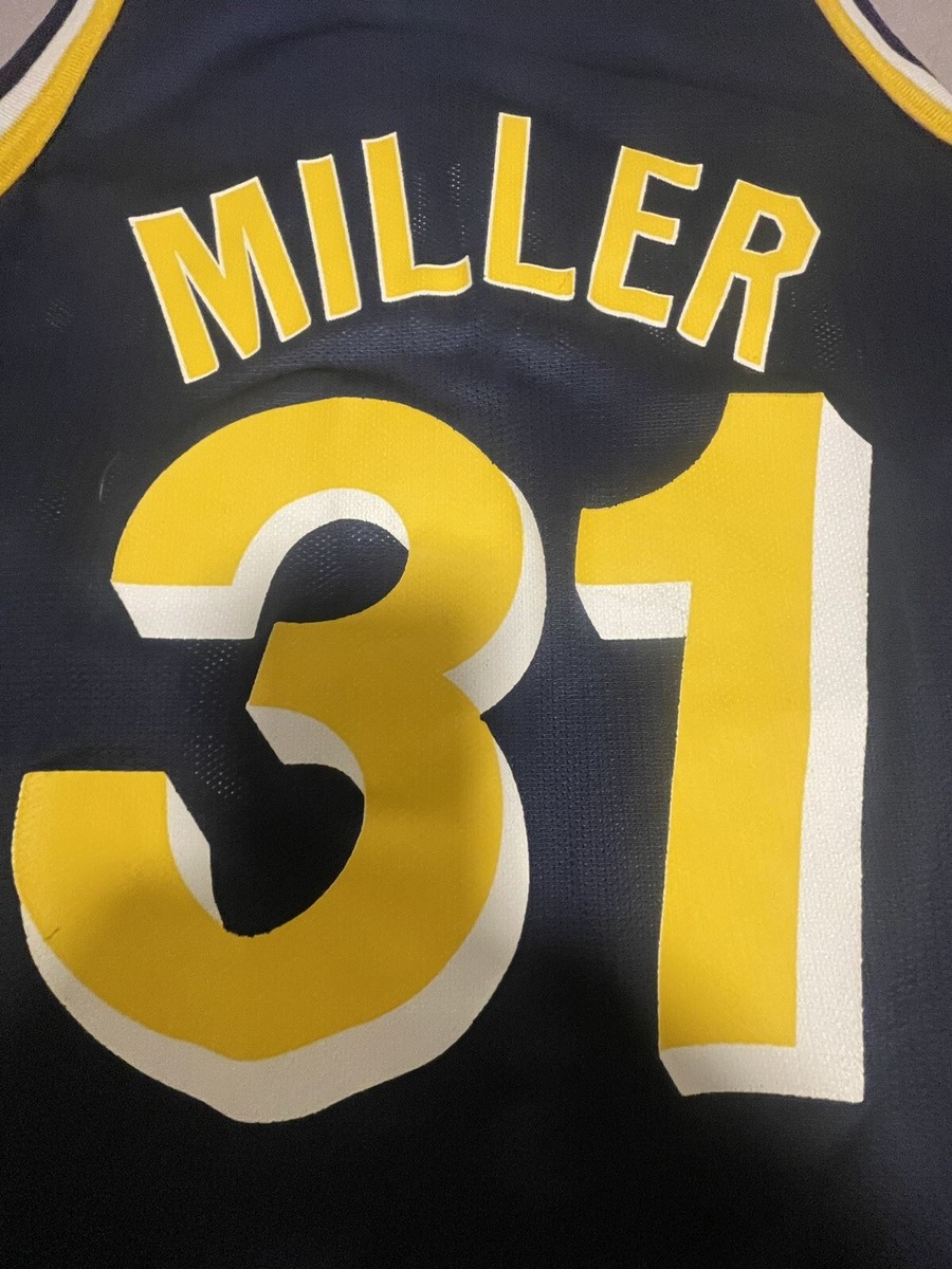 Reggie Miller #31 Indiana Pacers Champion Basketball Jersey