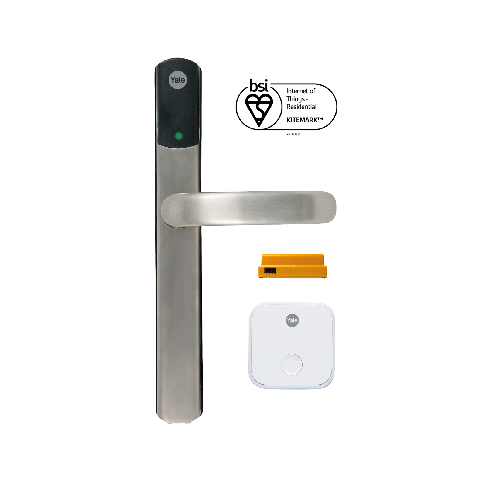 Yale Conexis L2 Smart Door Lock - Satin Nickel