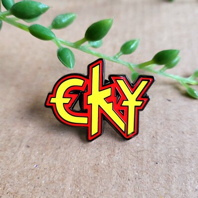 CKY Emaille Pin Abzeichen - Camp Kill yourself 2000er 1990er Jahre Rock Band Metall Pin Geschenk