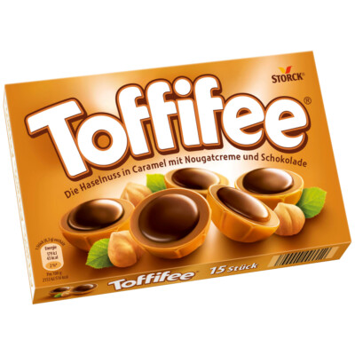 Toffifee Haselnuss in Karamell mit Nougatcreme und Schokolade 125g