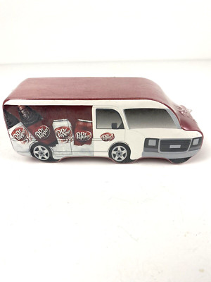 PakTites Dr Pepper Promo compressed T-shirt shaped like delivery van