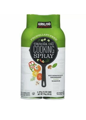 Kirkland Signature Canola Oil Cooking Spray Propellant Free - Pack Of 2 X 397g 96619167296 Ebay