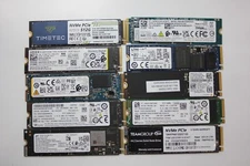 Lot of 20 Mixed Brand 512GB M.2 2280 PCIe NVMe SSD Samsung SKhynix WD Kioxia