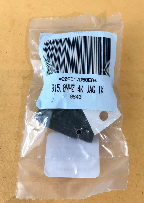 NEW OEM JAGUAR XJ8 S TYPE X TYPE FLIP KEYLESS REMOTE FOB TRANSMITTER NHVWB1U241 - Image 2 of 2