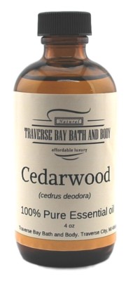 Cedarwood Essential Oil 4 oz, 100% pure, Uncut. Soap making- aromatherapy