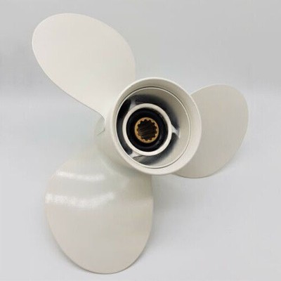 Weiß Propeller für Yamaha Outboard 11 1/8X13G 40,50,55,60hp 13' 663-45945-02