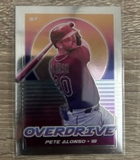 2021 Panini Chronicles Baseball Overdrive #22 Pete Alonso Mets