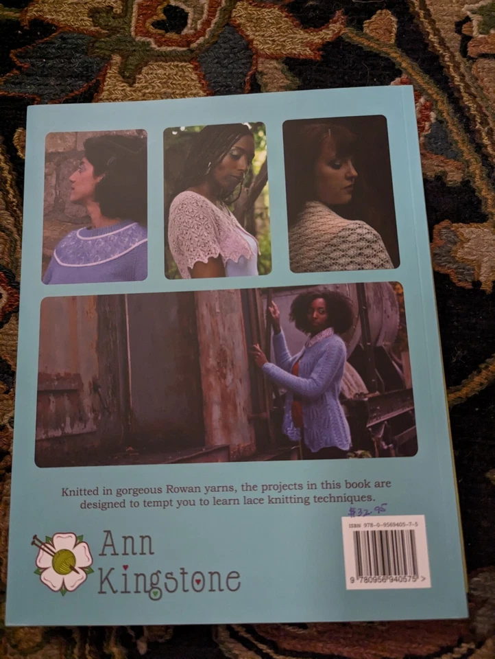 Lace Knits By Ann Kingstone Magical Methods For Openwork Knitting 16 Designs  - Image 2 of 2