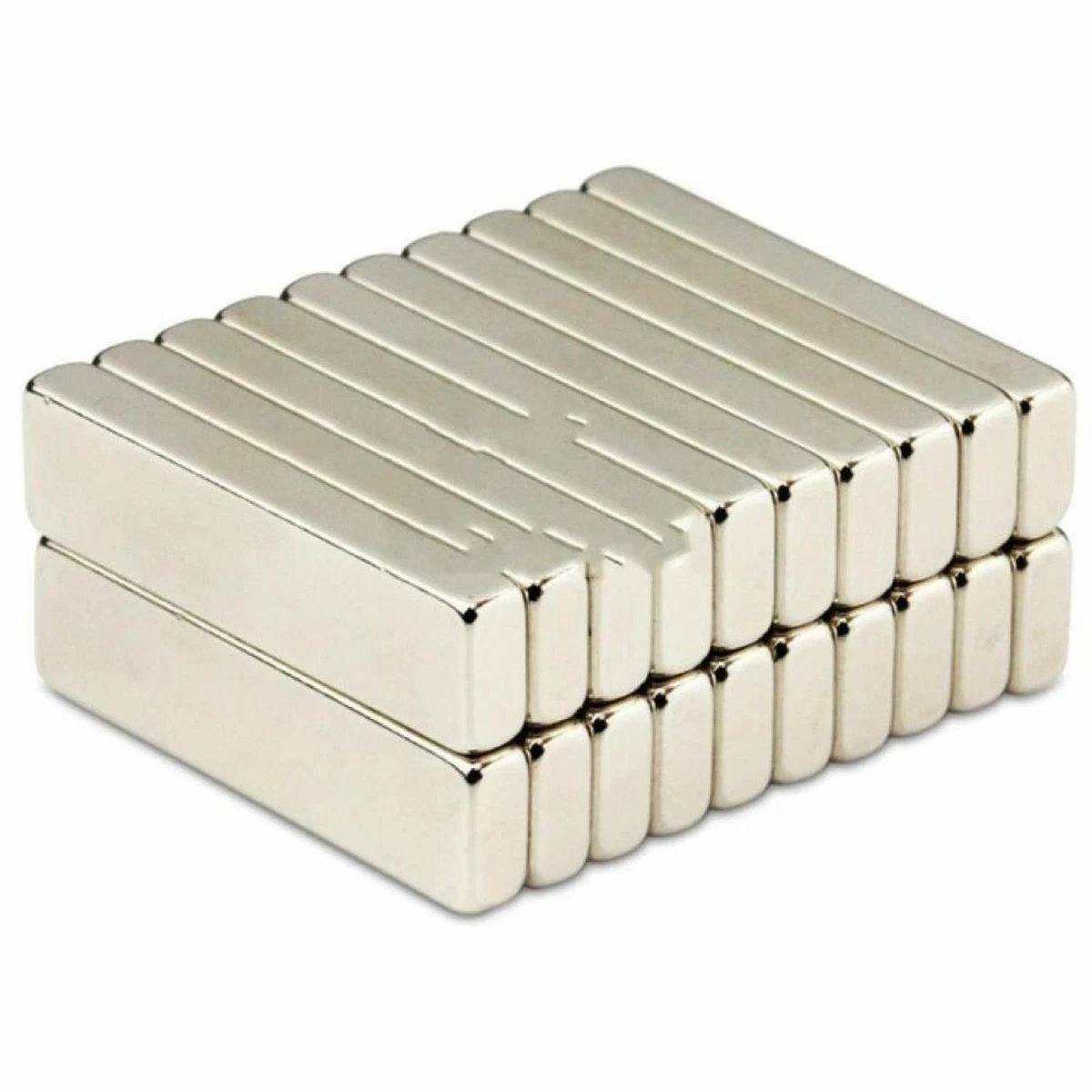 Neodymium Magnet 40x10x5mm Super Magnets High Adhesive Force Box Magnet -  10-Pie