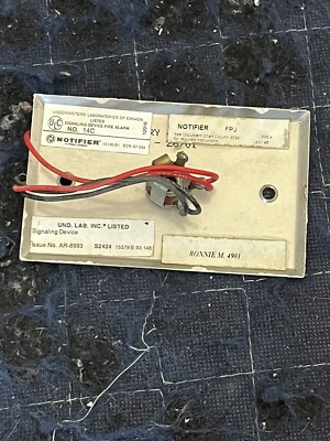 Notifier FPJ Series FIRE FIGHTERS PHONE JACK
