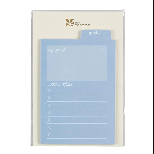 Erin Condren Goal Setting Tabbed Sticky Notes for Planners and Journals 20 Sheets-image