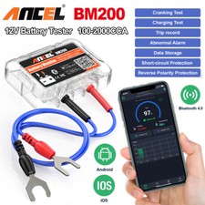 Automotive Car 12v Battery Tester Cranking Charging Test Battery Health Monitor