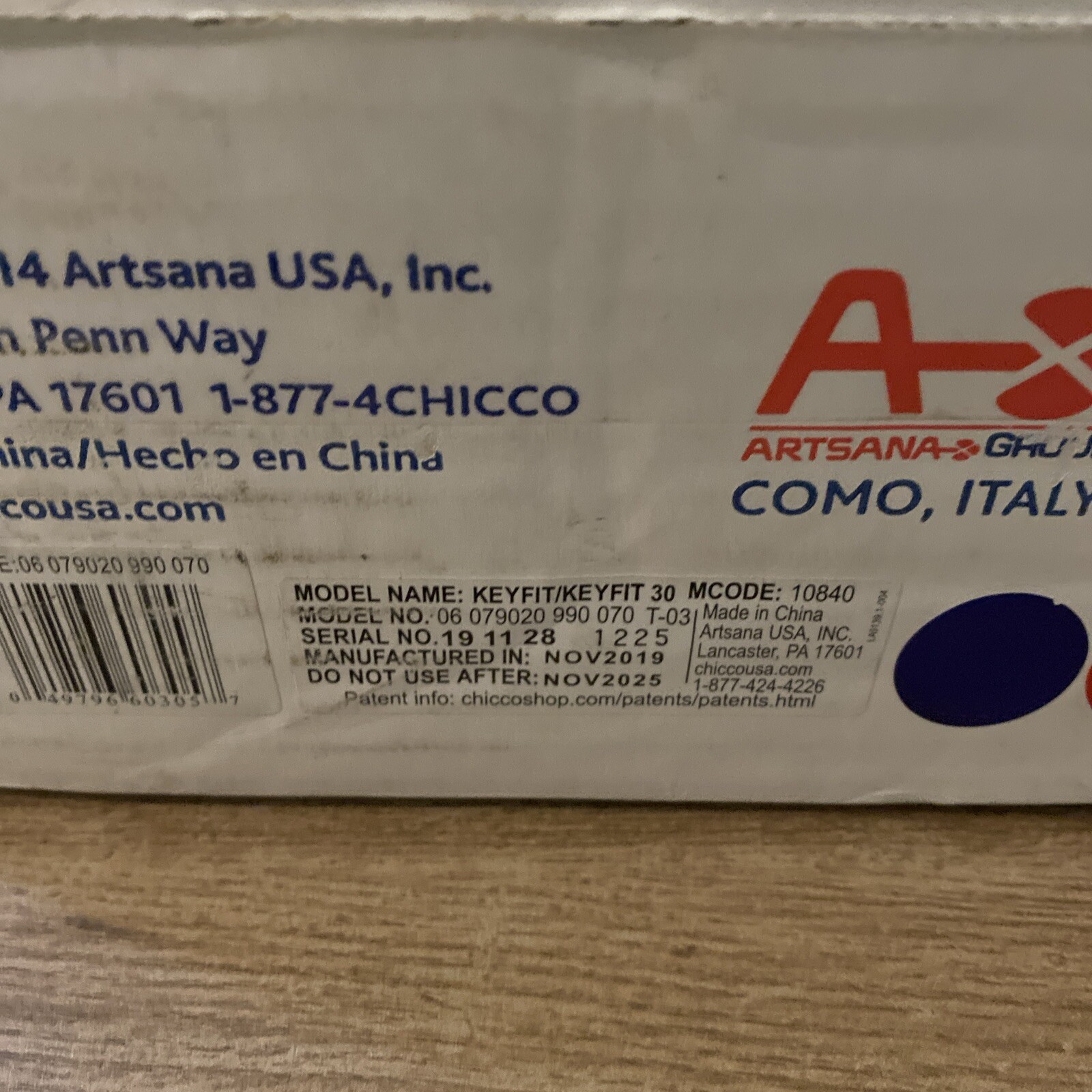 New Chicco KeyFit KeyFit 30 Infant Car Seat Base Anthracite Expiration