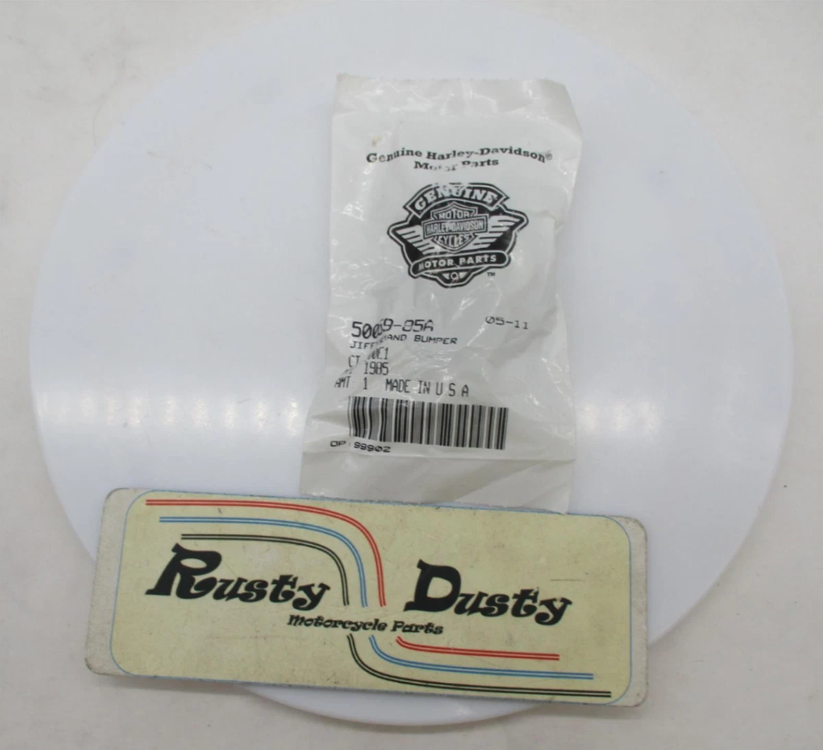 NOS Genuine Harley JIFFY STAND BUMPER 19852000 TOURING, 44 OFF