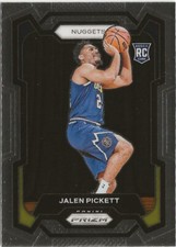 2023-24 Panini Prizm Jalen Pickett RC Rookie Denver Nuggets
