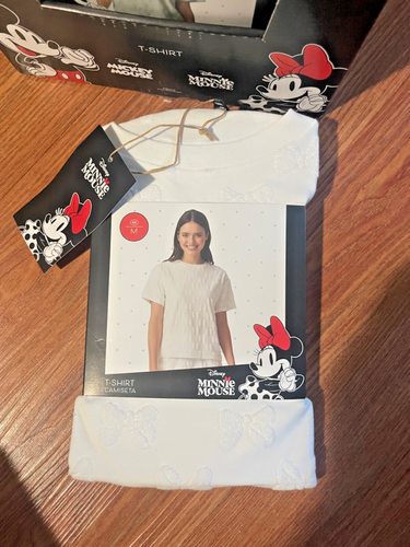 Disney - Minnie Mouse Shirt Damen - weiß - Größe M