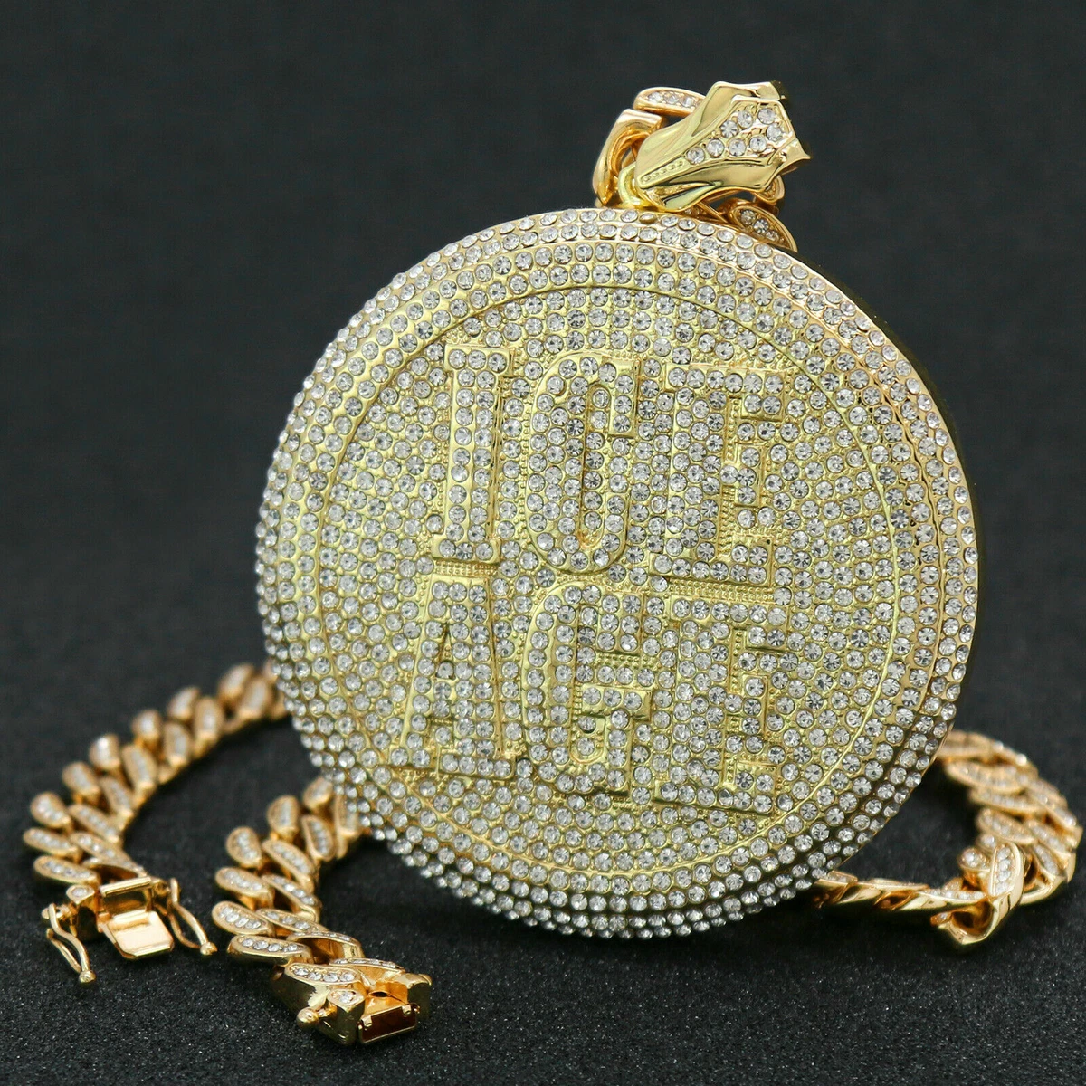 Gold hip hop best sale pendants