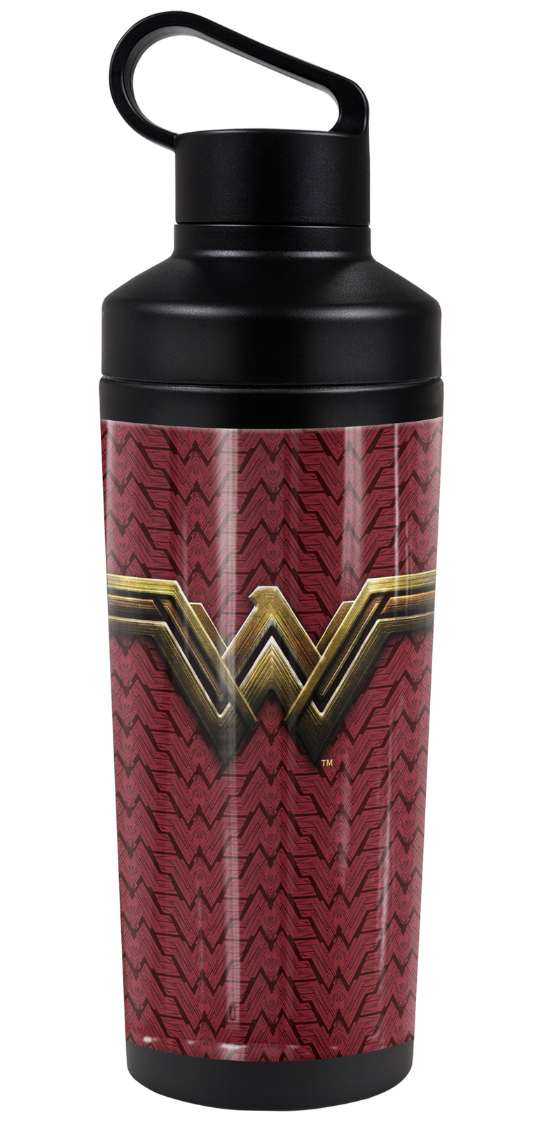 Wonder Woman Logo 18oz Insulated Water Bottle