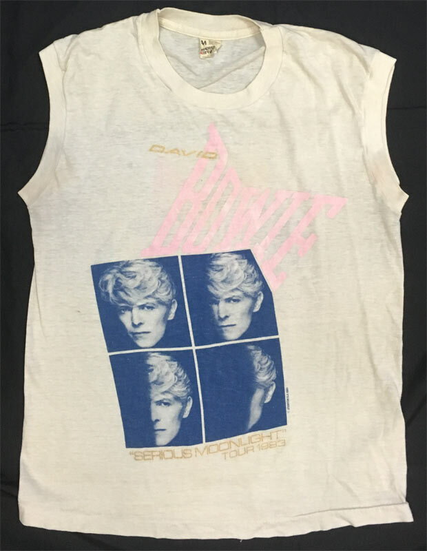 Original David Bowie Serious Moonlight Tour 1983 Oakland VTG