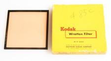 KODAK 4 INCH WRATTEN 85C ORANGE FILTER IN BOX