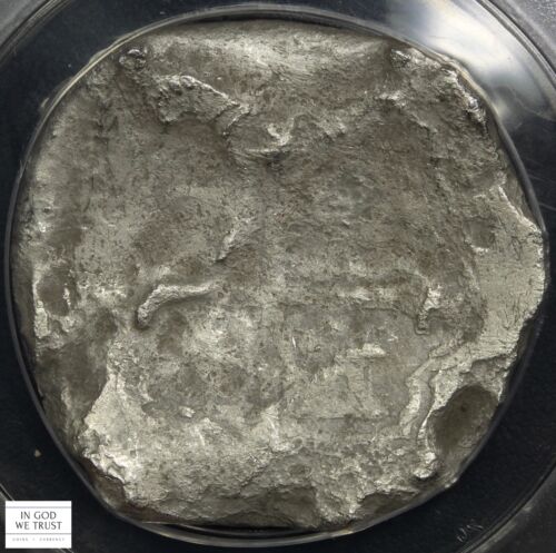 1598-1621 Mexico Philip III Silver AR 8 Reales Cob 8R ANACS F 12 - Picture 4 of 5