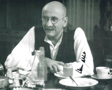 WARREN MITCHELL ALF GARNETT SIGNED 8x10 PHOTO 3 UACC & AFTAL RD AUTOGRAPH