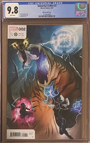 Immortal X-Men #2 Reis 1:25 Retailer Incentive Variant CGC 9.8