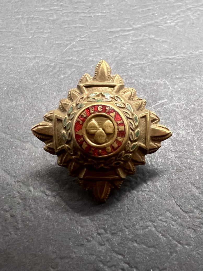 British Army Officer's Bath Star - British Military Army Shoulder Badge