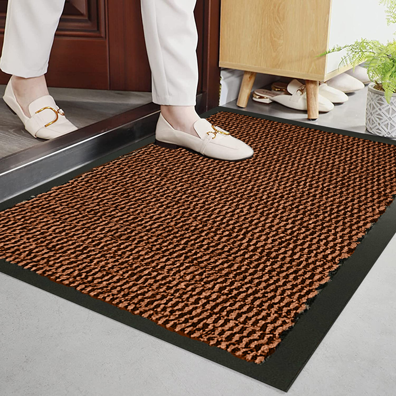 Large Heavy Duty Rubber Barrier Non Slip Door Mat Runner Rugs Indoor