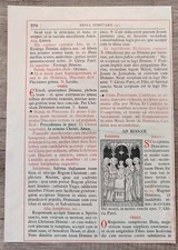 Presentazione di Gesù al Tempio, foglio da antico Messale