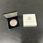 2000 Walking Liberty American Eagle 1 oz Fine Silver Dollar Uncirculated Toning!