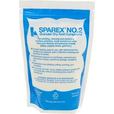SPAREX No 2 Granular Dry Acid Pickling Compound 10oz for Cleaning Oxidation 