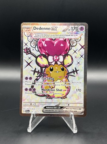 Pokémon Dedenne ex Paldea Evolved 239/193 Ultra Rare Full Art Holo