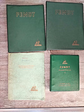 Original Fendt Dieselross Ordner Mappe 50er Jahre Schlepper