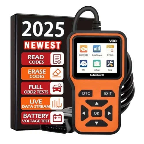 OBD2 Scanner Diagnostic Tool - Check Engine Light Code Scanner Tool with Orange
