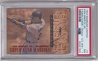 1997 Donruss Limited Fabric of the Game /500 Ken Griffey Jr #5 PSA 7