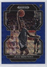 2022-23 Panini Prizm Draft Picks Blue Wave Prizm 182/249 Jean Montero #89 n1u