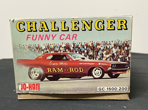 Vintage Jo-Han 1:25 Challenger Funny Car. Eugene White's Ram-Rod.