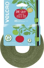 VELCRO Brand VEL-30088-AMS Garden Pre-Cut 45Pcs ONE-WRAP Plant Ties Suitable for