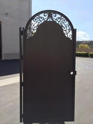 Contemporary modern metal gate, Modern Metal Gate, Custom size Art Pedestrian