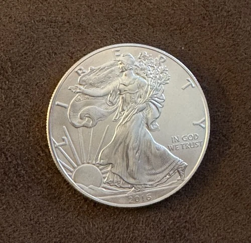 2016 Walking Liberty 1 oz. .999 Fine Silver One Dollar US Coin