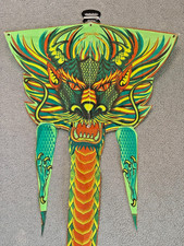 Dieu Kim Lien Vietnamese Dragon Kite 66" Rare