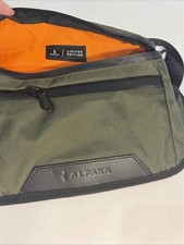 ALPAKA Limited Edition Sling Bag Pack Army Green/orange